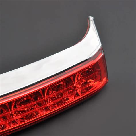 Motorcycle Saddlebag Housing Tail Run Brake Turn Light Lamp Led Red