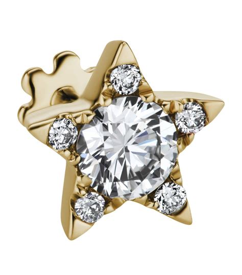 Maria Tash Mm Diamond Star Threaded Stud Harrods At