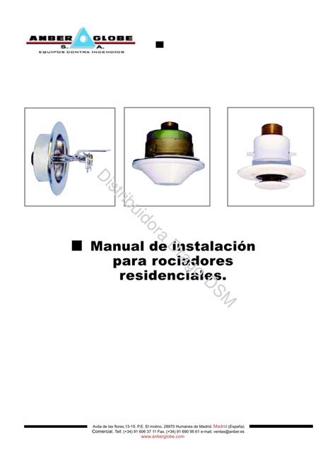 Pdf Instalacion Residenciales Boletin Rsig Gu A De Rociadores