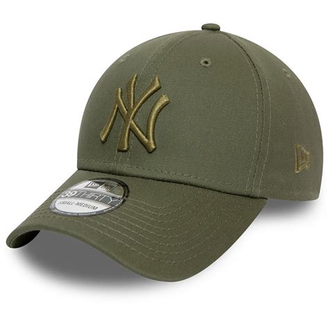 New Era 39thirty Flexfit Cap New York Yankees Oliv Stretch Fit