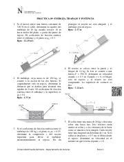 F S09 HT Trabajo Energía y Potencia pdf PRÁCTICA 09 ENERGÍA TRABAJO