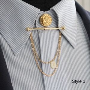 Gold Color Collar Pin Collar Bar Shirt Collar Clips Men S Collar Tie