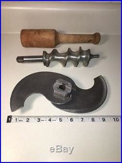 HOBART Meat Grinder Attachment Assembly #12 for Commercial Mixers Vintage