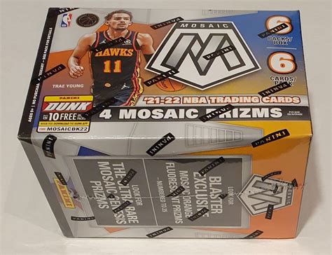 Panini Mosaic Nba Basketball Trading Cards Blaster Box Prizms