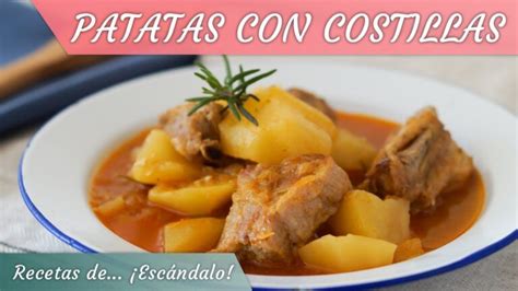 Cómo hacer costillas guisadas con patatas de forma económica y