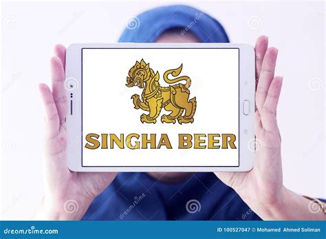 Singha Beer Logo Editorial Photography Image Of Commercial 100527047