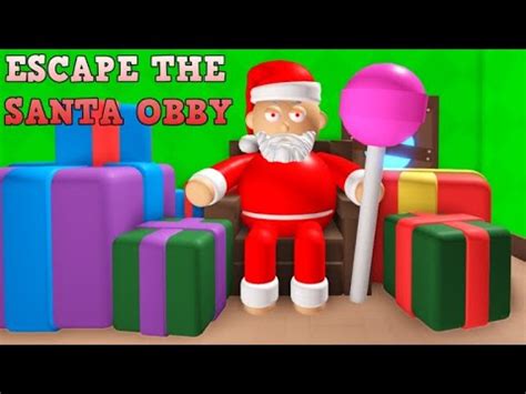 Escape Do Papai Noel Do Mal No Roblox Escape He Santa Hey Arthur