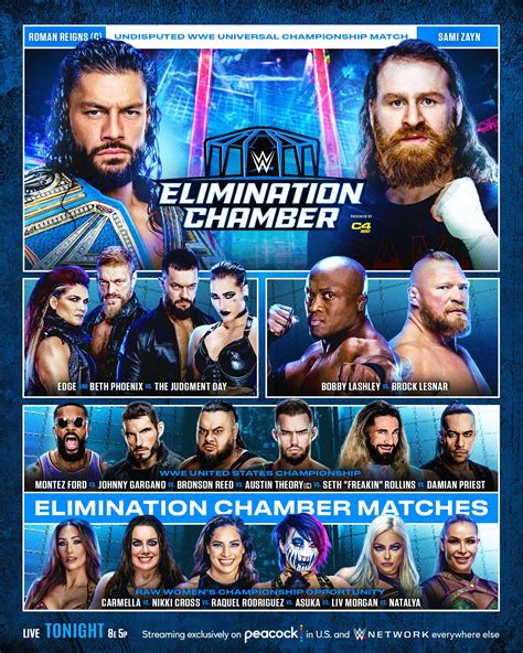 Wwe Elimination Chamber Roman Reigns Defeats Sami Zayn To Remain Undisputed Universal Champion