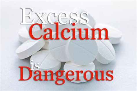 Excess Calcium Is Dangerous Urtemedicin Omega 3 Viden