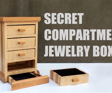 Secret Compartment Jewelry Box : 9 Steps (with Pictures) - Instructables