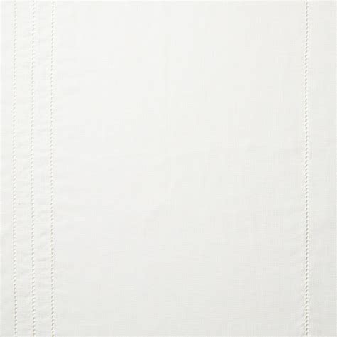 Drawn Thread Hemstitch Rows Ivory White 100 Pure Linen Volga Linen