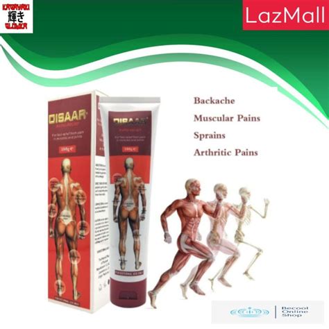 Disaar Rapid Relief Muscle And Joint Pain Cream 100 G Lazada Ph