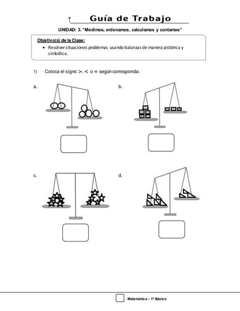 Mental Madera Frase Actividades Con Balanzas Para Primaria Reductor