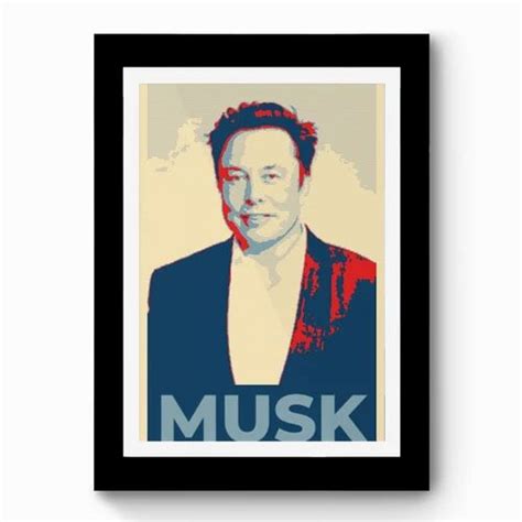 Elon Musk Framed Poster At Rs 199 Poster Frames Id 2849294709148