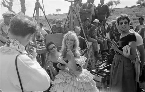 BRIGITTE BARDOT ON The Set Of Julien Duvivier S Film La Femme 1958 Old