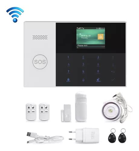 Sistema De Alarma Pg 105 gsm Wifi Gsm gprs Cuotas sin interés