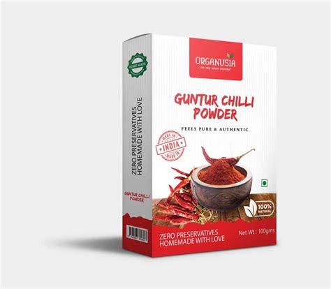 Entry 19 By Fizar2012 For Red Chilli Powder Retail Packaging Design Freelancer