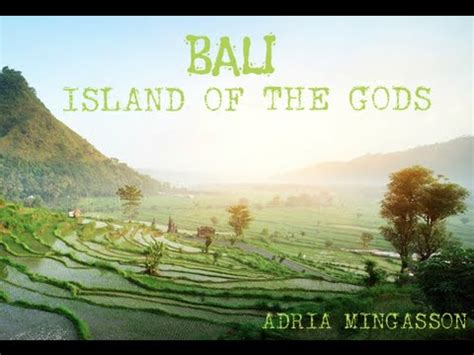 BALI ISLAND OF THE GODS YouTube