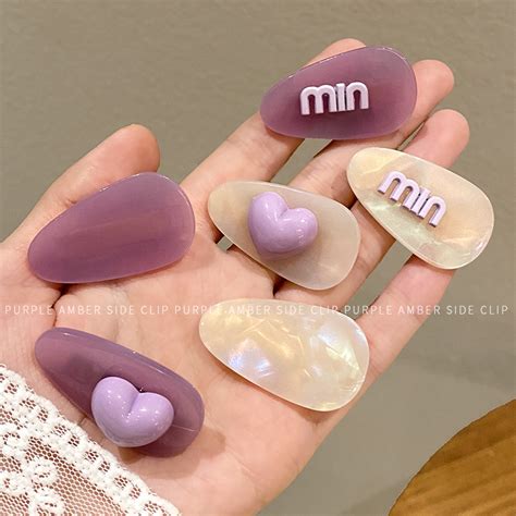 Kẹp tóc mỏ vịt Min xinh xăn màu pastel hot 2023 Shopee Việt Nam