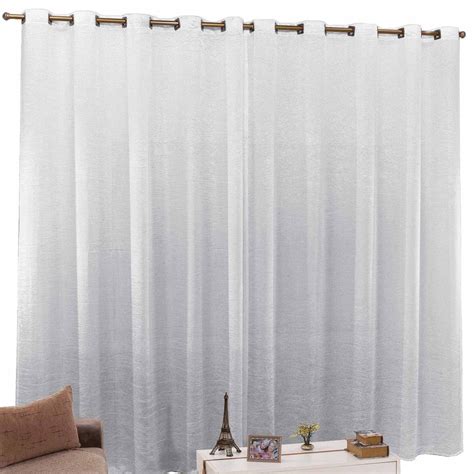 Cortina Grande De Sala 4 00 X 2 70m De Cetim Amassadinho Shopee Brasil