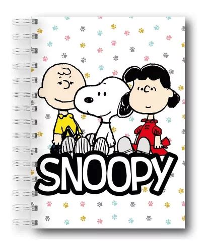 Cuaderno De Snoopy Separador A Tono Patitas Y Amigos Cuotas Sin