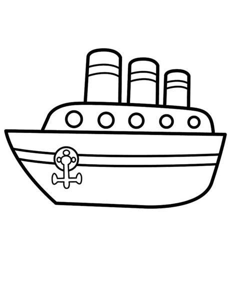 57 Desenhos De Barcos Para Imprimir E Colorirpintar