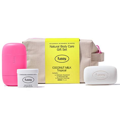 Fussy Natural Body Care T Set Coconut Milk Fussy
