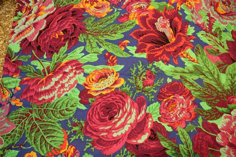 Kaffe Fassett Collective Philip Jacobs PJ29 Floral Burst Etsy