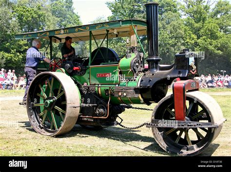 Aveling And Porter Steam Roller Pc9630 Stock Photo Alamy