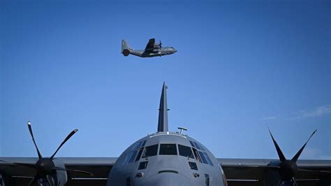 An AC 130J Ghostrider Gunship Takes Off For A Training NARA DVIDS