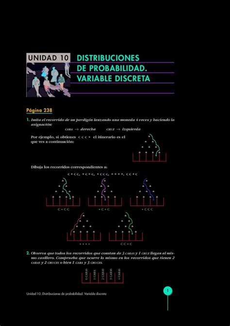 PDF DE PROBABILIDAD VARIABLE DISCRETA 2017 1 14 Calcula La