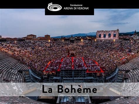 La Bohème Arena von Verona 2024 Produktion Verona italien