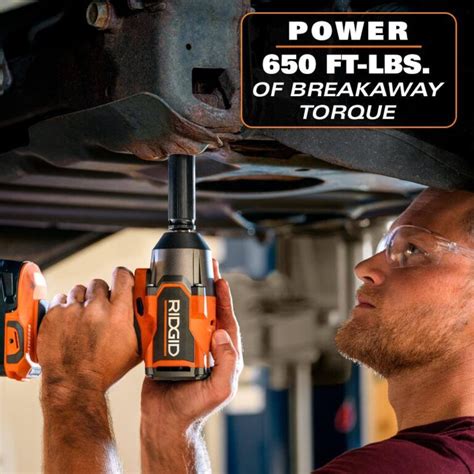 RIDGID R86012B 18V Brushless Cordless 4 Mode 1 2 In Mid Torque Impact