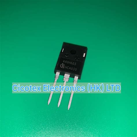 5pcs Lot Ikw40n60h3 To 247 K40h603 Ikw40n60 H3 Igbt 600v 80a 306w To247