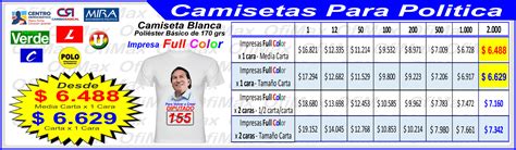 Camisetas Para Politica Elaboracion De Camisetas Para Politica