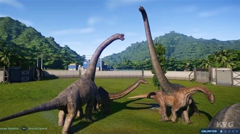 Jurassic World Evolution All Biggest Dinosaurus Shown Ps4 Hd 1080p60fps Youtube