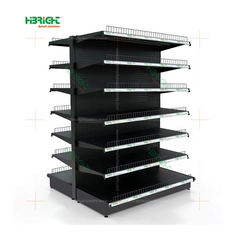 Hot Sale Iron Heavy Duty Grocery Display Shelf High Quality Supermarket