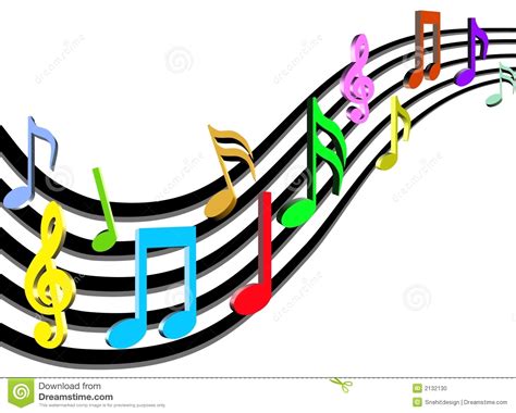 Colorful Music Notes Symbols | Free download on ClipArtMag