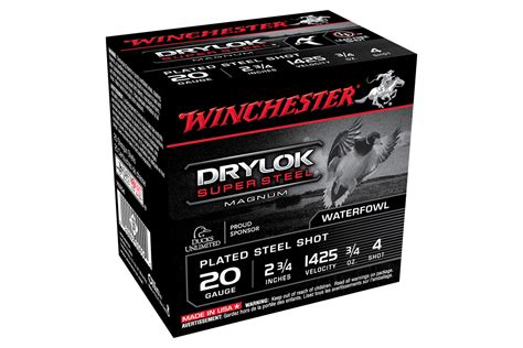 Winchester Xs Gauge Inch Shot Shotshell Drylok Super