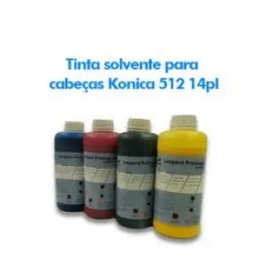 Tinta Solvente Para Cabe As Konica Pl