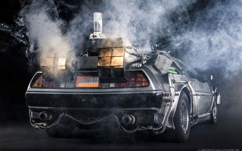 DeLorean Time Machine Wallpaper - WallpaperSafari