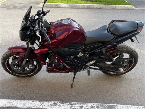 Купить б у Yamaha FZ инжектор передач в Тюмени красный naked bike