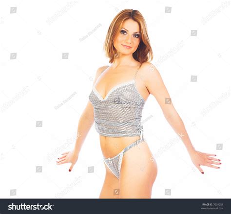 Sexy Beautiful Lingerie Female Model Posing Stock Photo Shutterstock