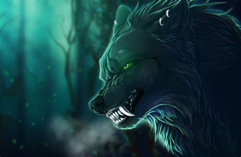 Fantasy Art Wolf Wallpapers Hd Desktop And Mobile Backgrounds