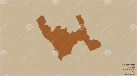 La Libertad Peru Bounding Box Pattern Stock Illustration