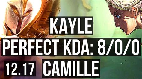 Kayle Vs Camille Top Quadra Games M Mastery