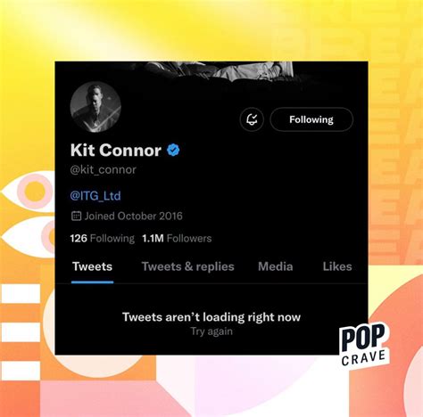 Pop Crave On Twitter Kit Connor Has Deactivated His Twitter Account