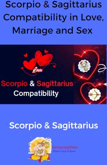 Scorpio And Sagittarius Zodiac Compatibility Love Sex In 2025