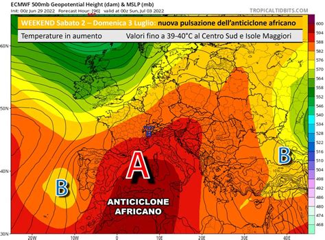 Meteo Weekend Nella Morsa Dell Anticiclone Vi Sveliamo Le Conseguenze