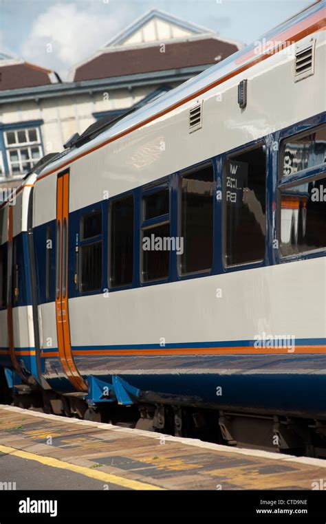 Side By Side Train Train Station Hi Res Stock Photography And Images